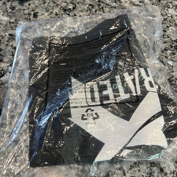 SOLD- NWT- Excision- X Rated Black Tee Crop Top- One Size - Picture 6 of 6